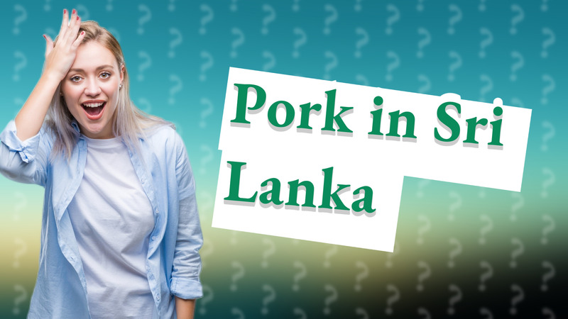 Pork in Sri Lanka