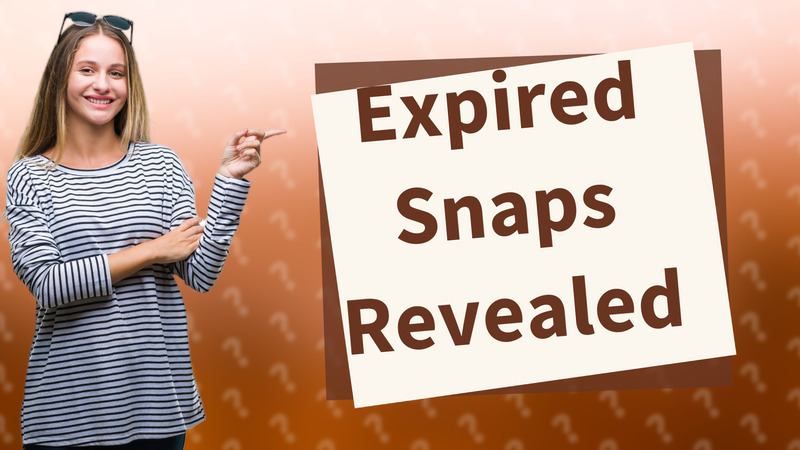 Expired Snaps Revealed