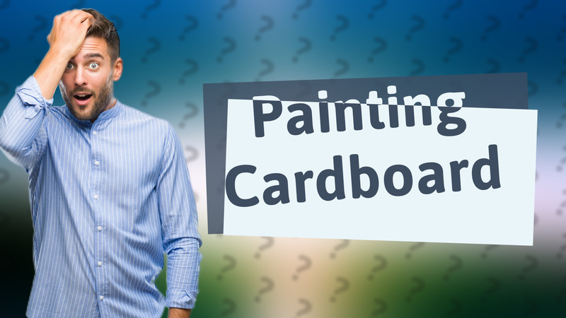 Painting Cardboard