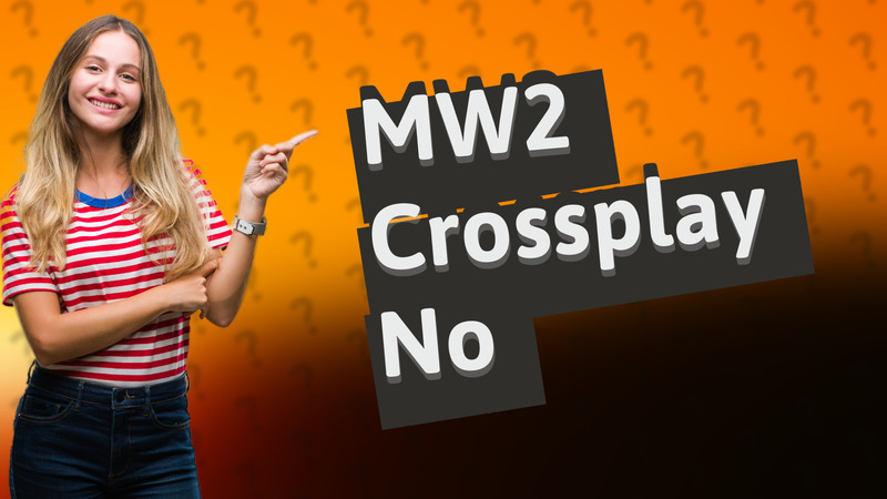 MW2 Crossplay No