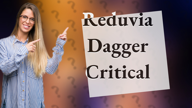 Reduvia Dagger Critical