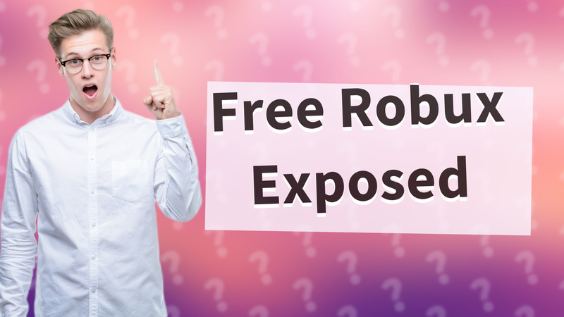 Free Robux Exposed