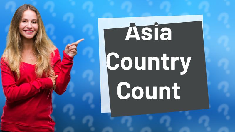 Asia Country Count