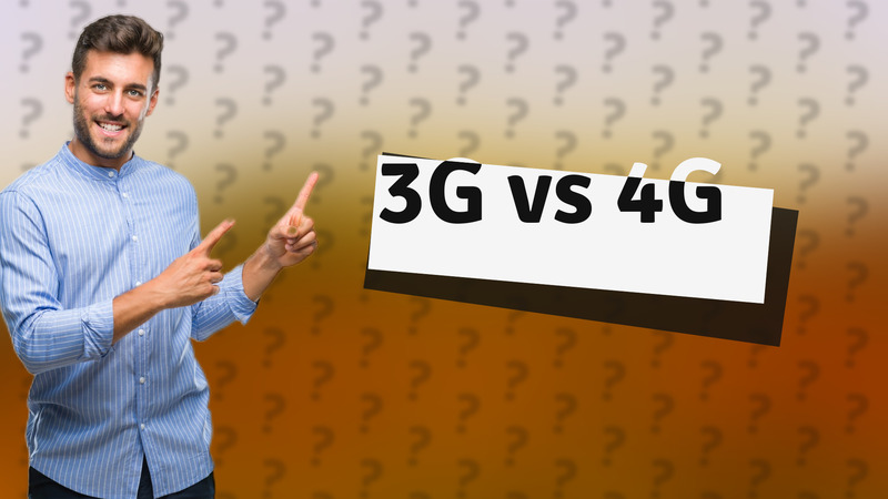 3G vs 4G