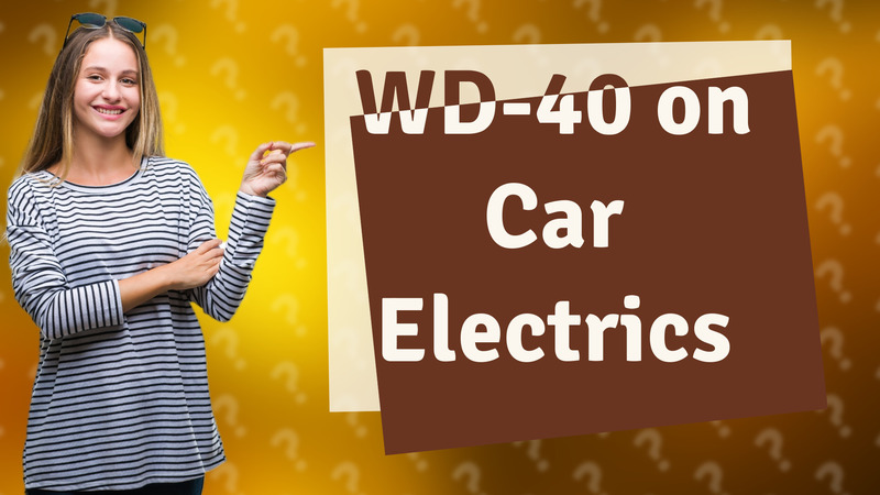 WD-40 on Car Electrics