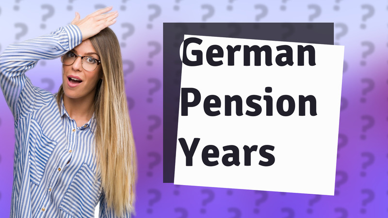 German Pension Years