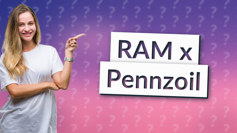 RAM x Pennzoil
