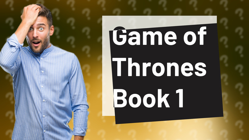 Game of Thrones Book 1