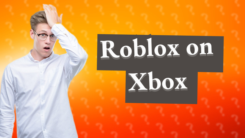 Roblox on Xbox