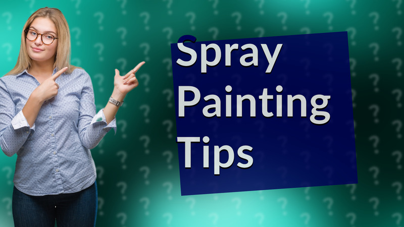 Spray Painting Tips