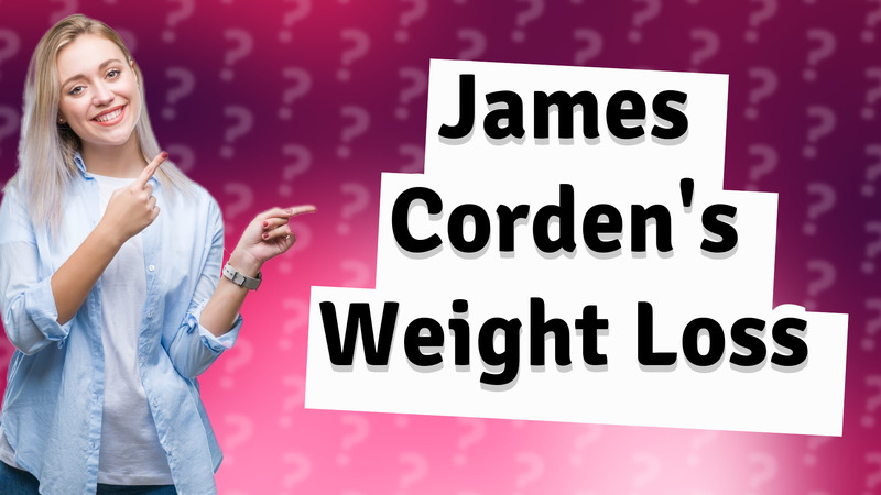 James Corden's Weight Loss