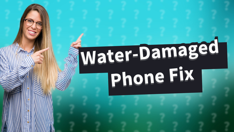Water-Damaged Phone Fix