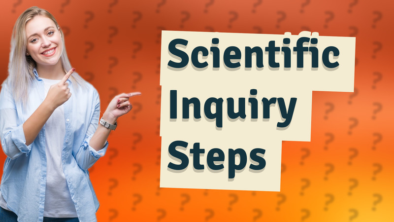 Scientific Inquiry Steps