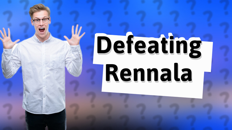 Defeating Rennala