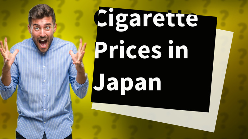 Cigarette Prices in Japan