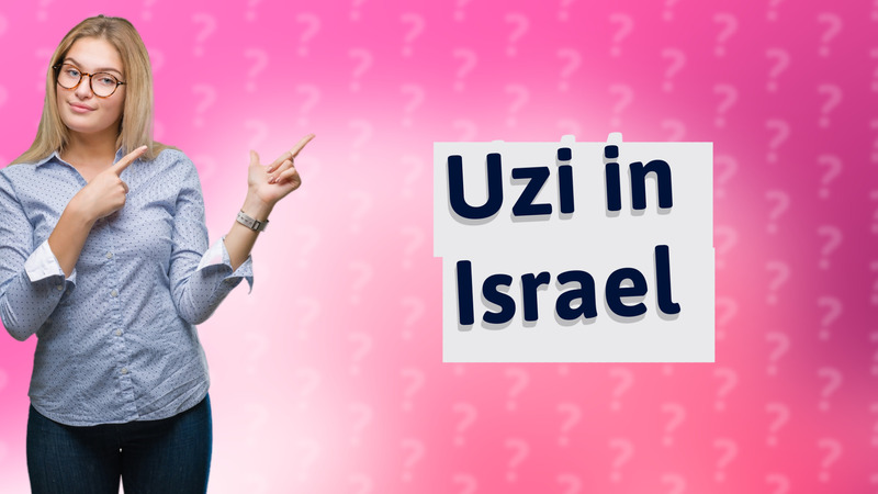 Uzi in Israel