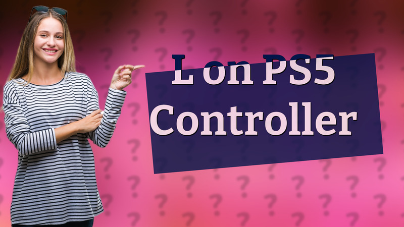 L on PS5 Controller