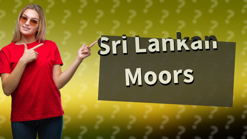 Sri Lankan Moors