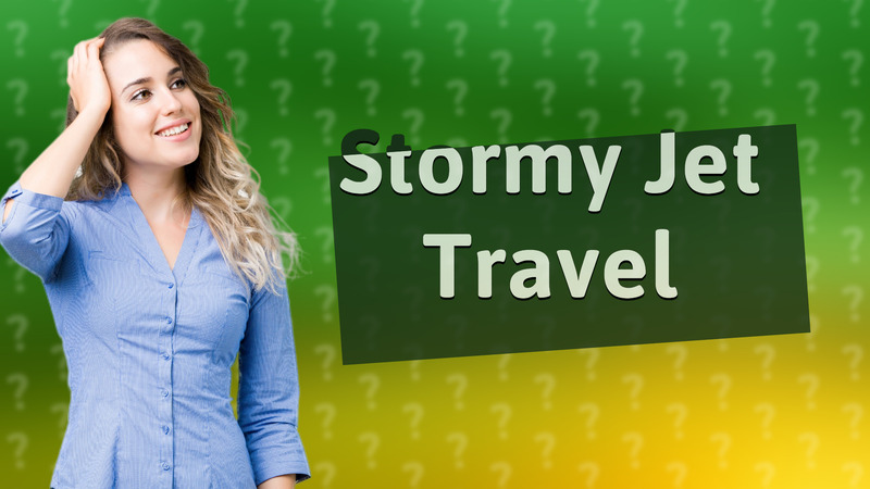 Stormy Jet Travel