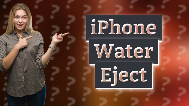 iPhone Water Eject