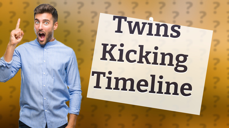 Twins Kicking Timeline