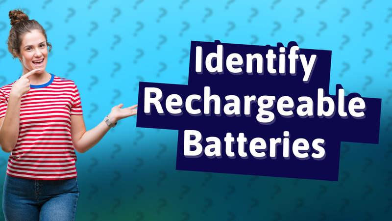 Identify Rechargeable Batteries
