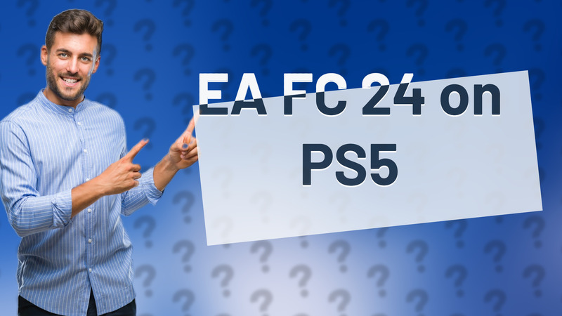 EA FC 24 on PS5