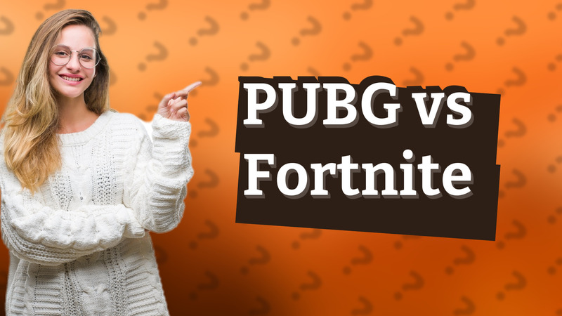 PUBG vs Fortnite