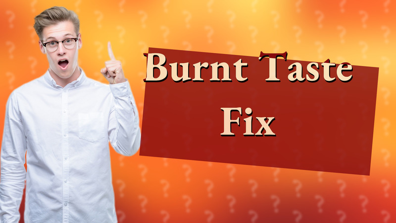 Burnt Taste Fix