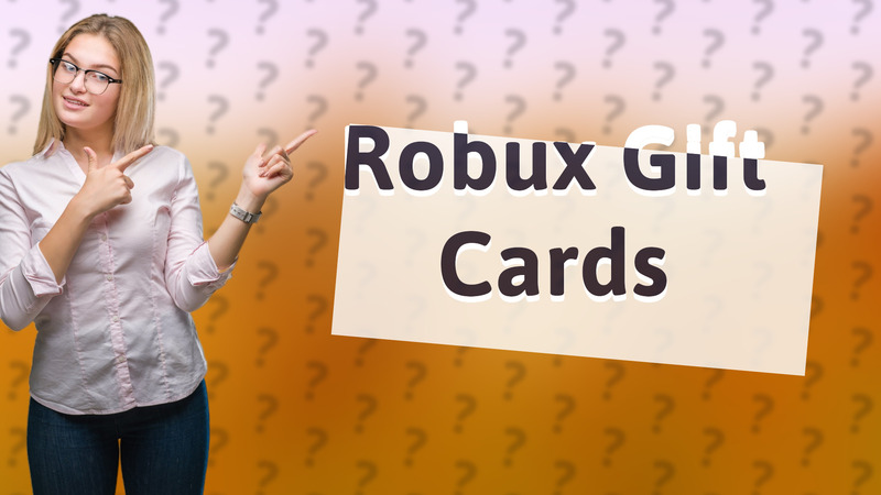 Robux Gift Cards