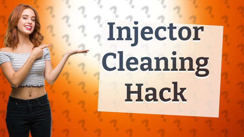 Injector Cleaning Hack