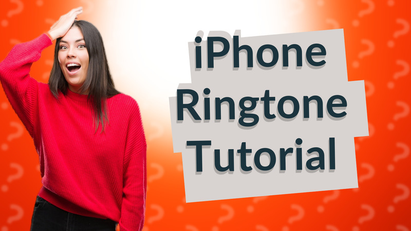 iPhone Ringtone Tutorial
