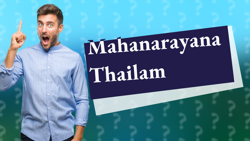Mahanarayana Thailam