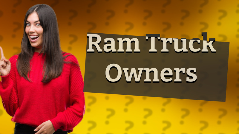 Ram Truck Owners