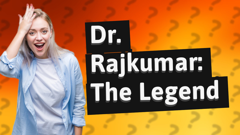 Dr. Rajkumar: The Legend