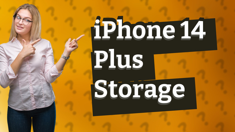 iPhone 14 Plus Storage