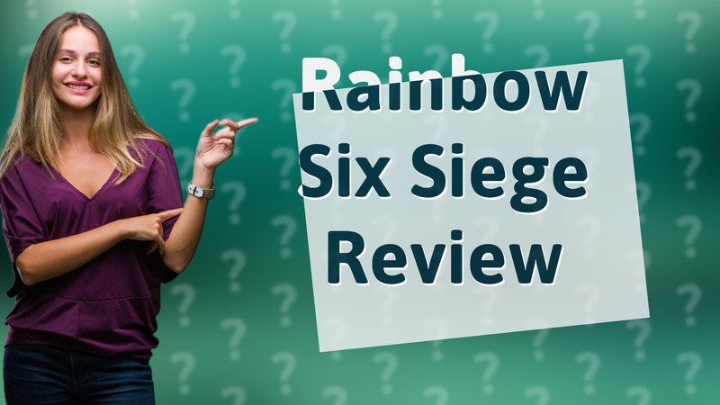 Rainbow Six Siege Review