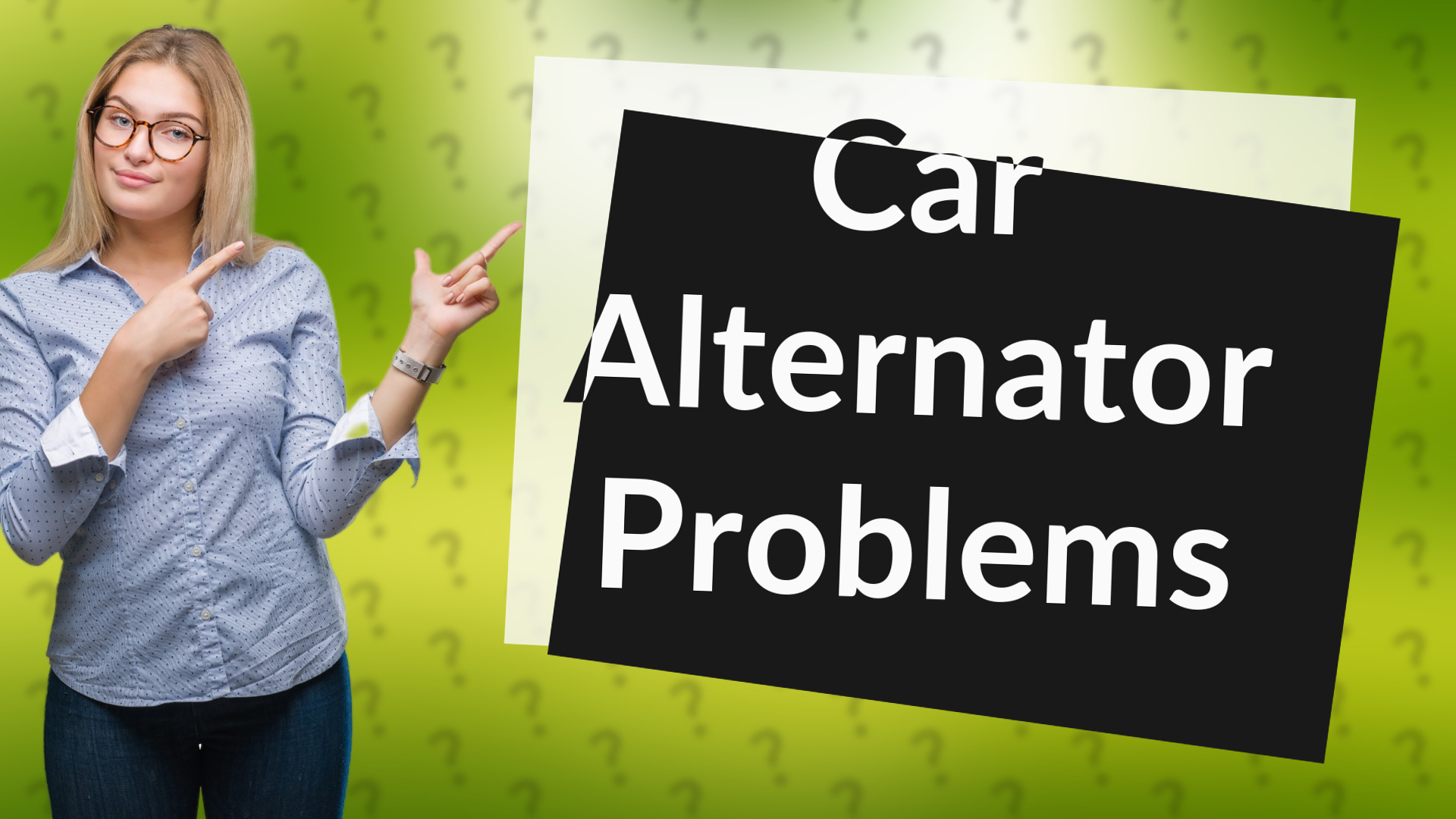 Car Alternator Problems
