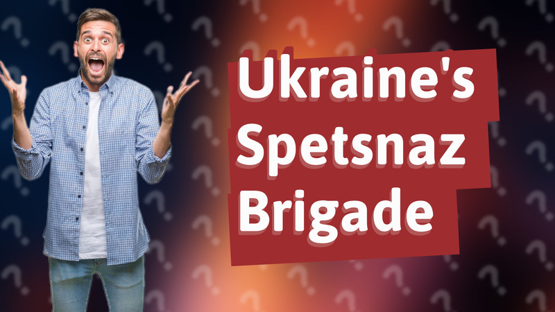 Ukraine's Spetsnaz Brigade