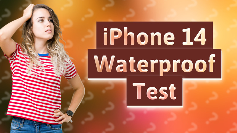 iPhone 14 Waterproof Test