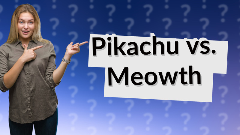 Pikachu vs. Meowth