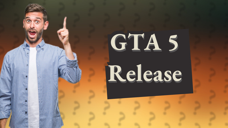 GTA 5 Release