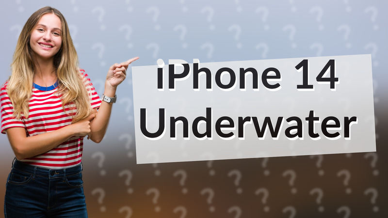 iPhone 14 Underwater
