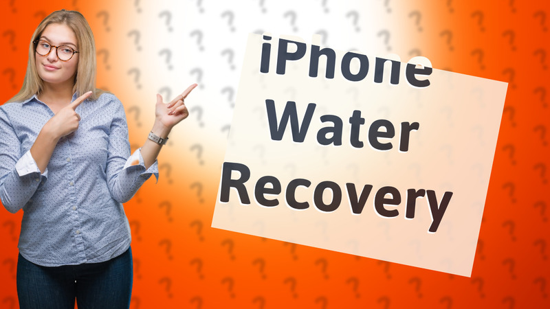iPhone Water Recovery