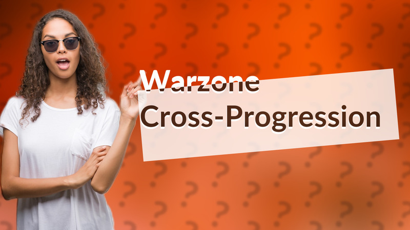Warzone Cross-Progression