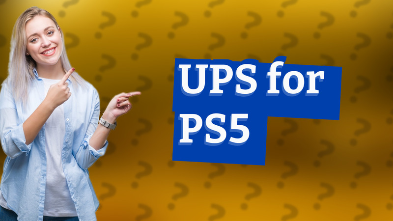 UPS for PS5