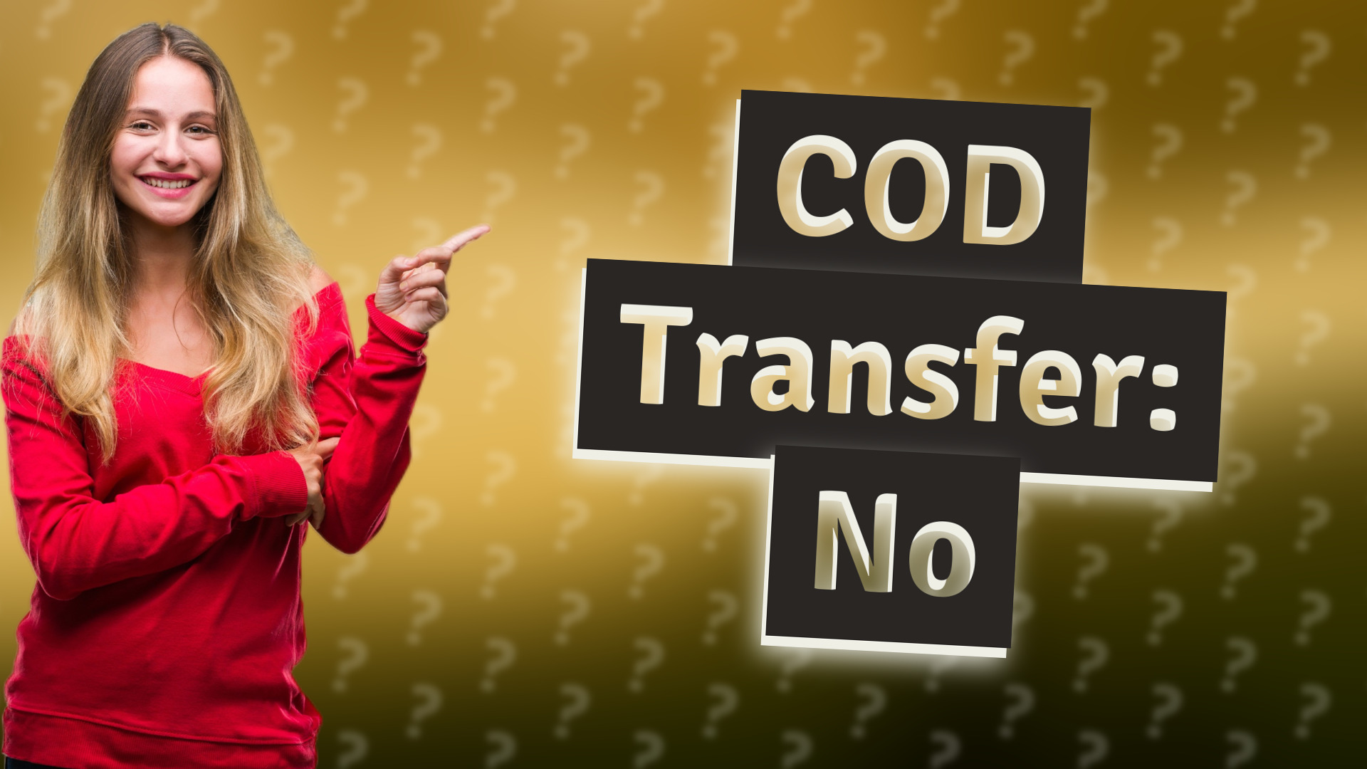COD Transfer: No