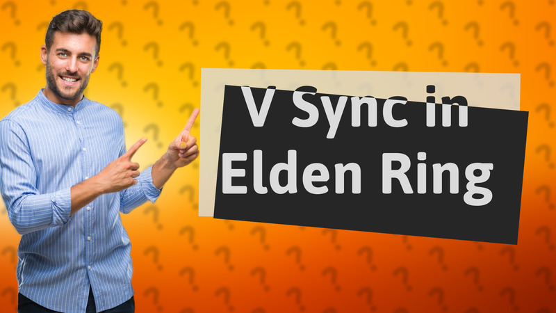 V Sync in Elden Ring