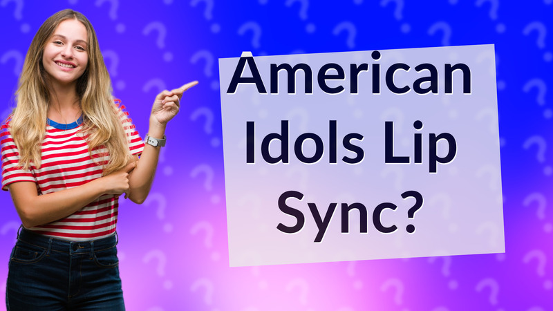 American Idols Lip Sync?