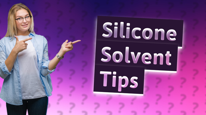 Silicone Solvent Tips